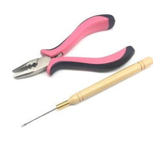 Alicate para extension de cabello y micro ring