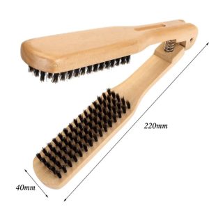 CEPILLO ALISADOR DE MADERA CERDA NATURAL