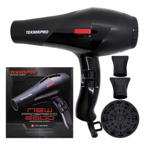 SECADOR PROFESIONAL TECKNIPRO NEW PROBASIC 2600 CON DIFUSOR 1800W