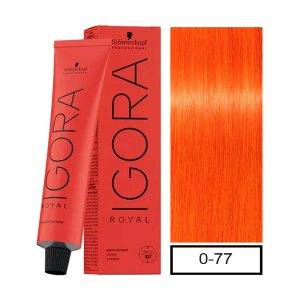 Tinte IGORA ROYAL 0-77 Concentrado Cobre 60g
